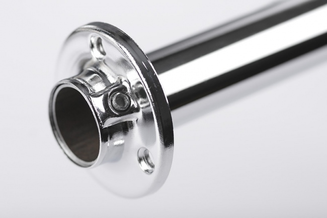 Drążek rura meblowa fi25 200cm + 2rozety do szafy