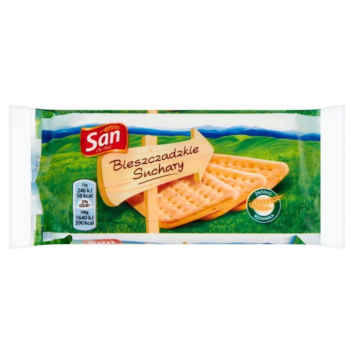 Suchary Bieszczadzkie San 90g
