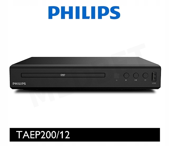 MULTIMEDIALNY ODTWARZACZ PHILIPS TAEP200/12 DVD CD VCD USB HDMI CINCH