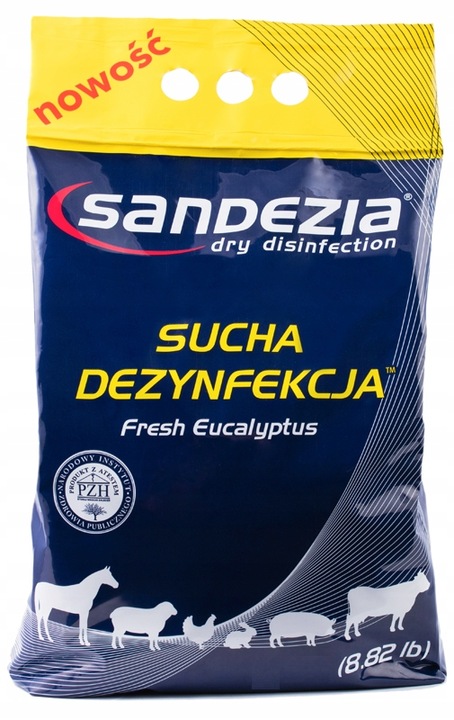 SANDEZIA wirusy bakterie sucha dezynfekcja 10kg