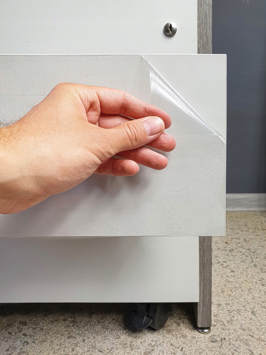 Folia Samoprzylepna Meblowa PCV Przezroczysta Ochronna Na Stół Książki