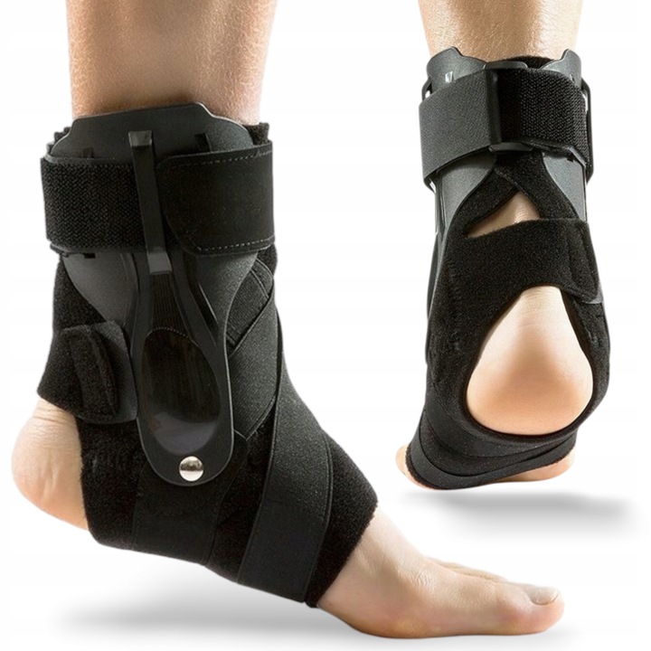 ORTEZA OPASKA ŚCIĄGACZ STABILIZATOR STAWU SKOKOWEGO KOSTKI STOPY 2