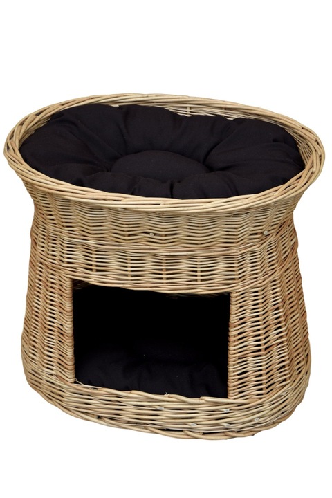 BUDKA Z WIKLINY wiklinowy domek LEGOWISKO