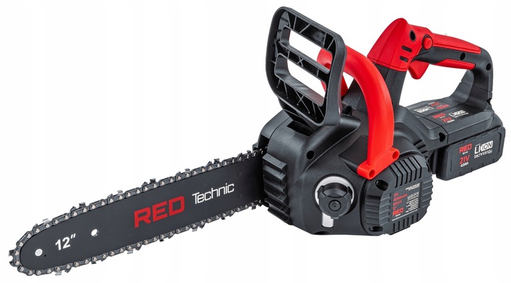 PIŁA ŁAŃCUCHOWA AKUMULATOROWA GAŁĘZIÓWKA PILARKA 2x AKU 4AH + 2x