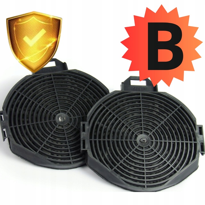 FILTR WĘGLOWY TYP B DO OKAPU BERDSEN 2szt