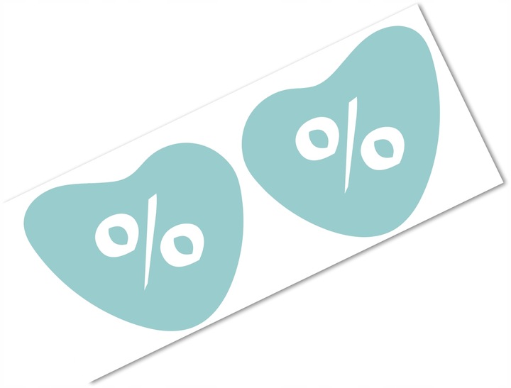 OSZUKANE KIELISZKI 15 ml z GRUBYM DNEM na ślub wesele na 4 szt. + NAKLEJKA