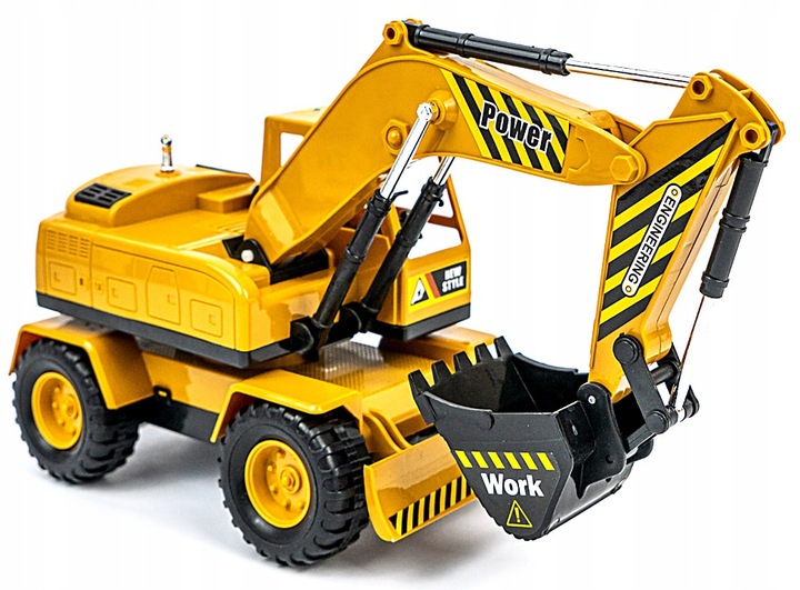 ZDALNIE STEROWANA KOPARKA SPYCHACZ NA PILOT