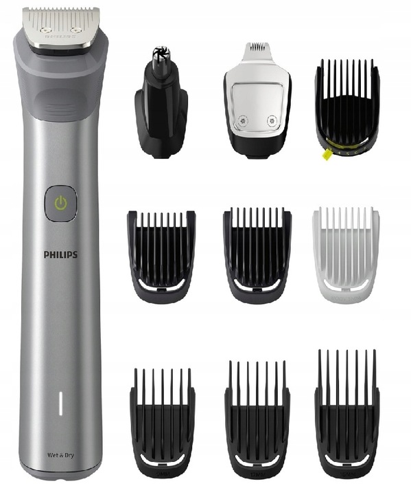 TRYMER PHILIPS MG5920 DO WŁOSÓW ZAROSTU BRODY GOLARKA 10W1