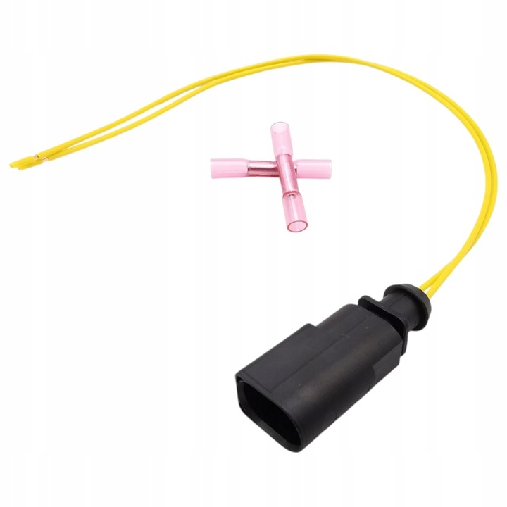 VW, AUDI, SKODA, SEAT WIĄZKA WTYCZKA CZUJNIKA ZUŻYCIA KLOCKÓW HAMULCOWYCH