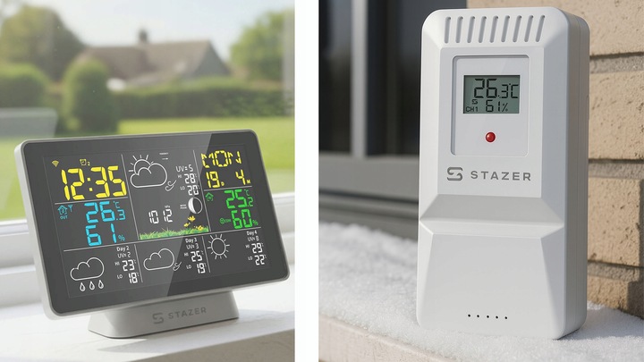 Czujnik teperatury wilgotności bezprzewodowy do Stazer ClimatiQ WiFi