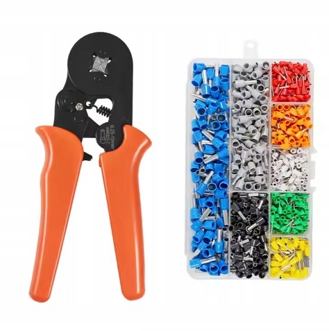 ZACISKARKA DO TULEJEK ŚCIĄGACZ IZOLACJI PRASKA DO KABLI TULEJKI 1200