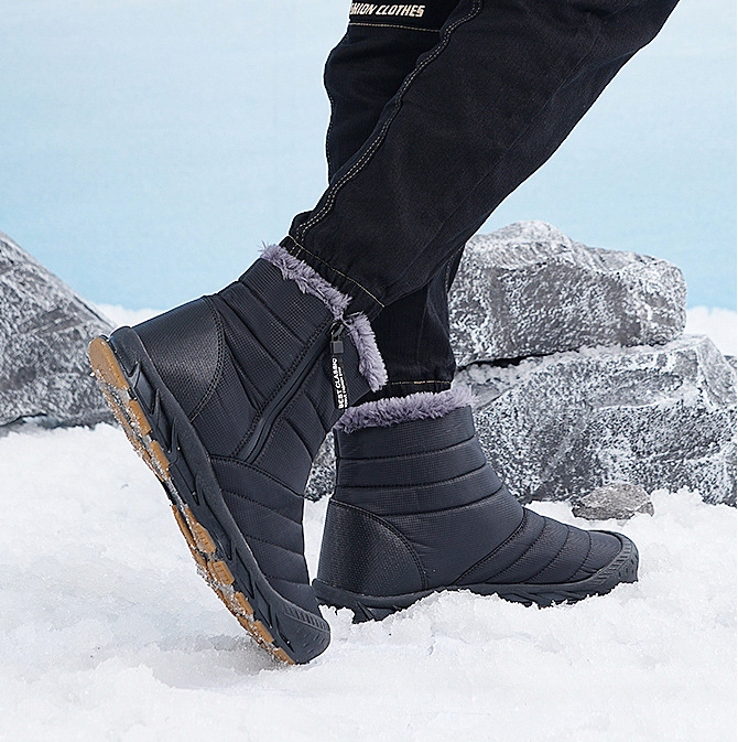 ŚNIEGOWCE MĘSKIE ZIMOWE MODA WODOODPORNE OCIEPLANE ŚNIEGOWCE BUTY R.43