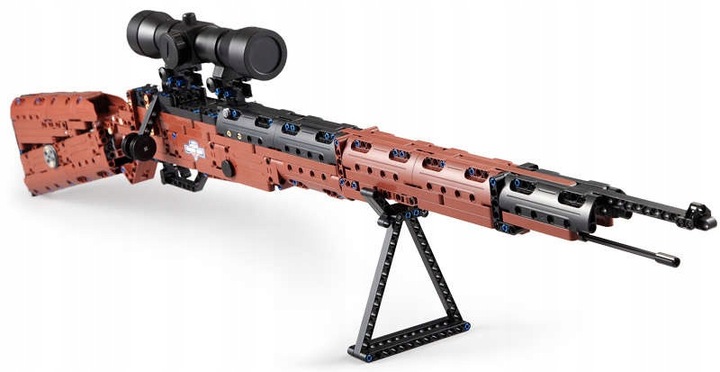 CADA KLOCKI KONSTRUKCYJNE KARABIN 653 EL + NABOJE