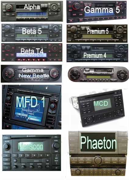 Adapter Bluetooth Audio in VW Audi Seat Skoda