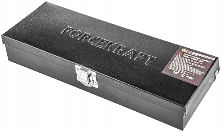 NASADKI UDAROWE ZESTAW NASADEK UDAROWYCH W KASETCE 15 ELEMENTÓW 1/2''