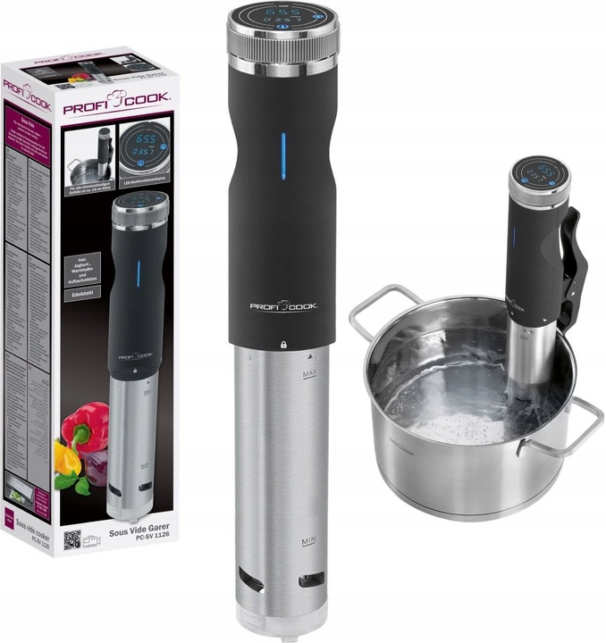 CYRKULATOR ZANURZENIOWY DO GOTOWANIA SOUS VIDE PRÓŻNIOWY TIMER