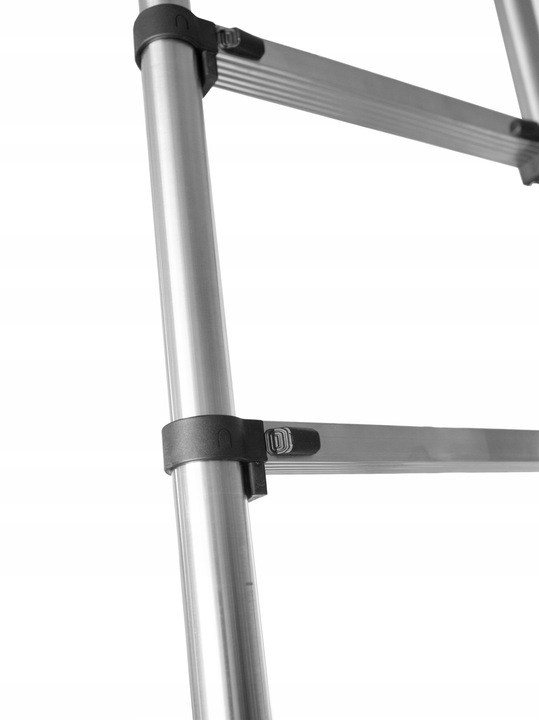 Drabina teleskopowa 11 stopni przystawna składana antypoślizgowa 3,2 m