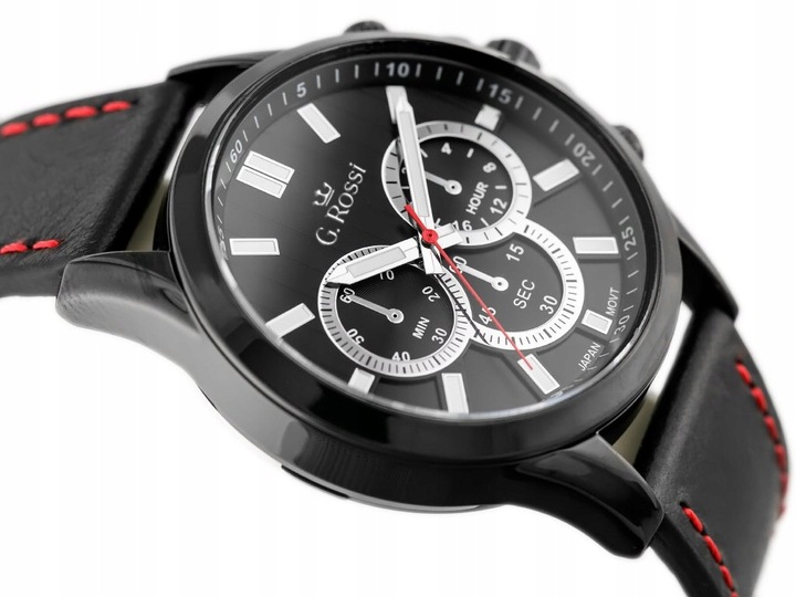 ZEGAREK MĘSKI G. ROSSI - CHOOPARD + BOX + GRAWER