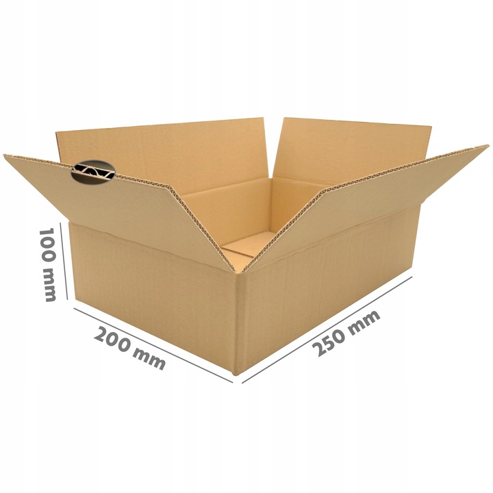 KARTON PUDEŁKO PACZKOMAT B 250x200x100 100 SZT.