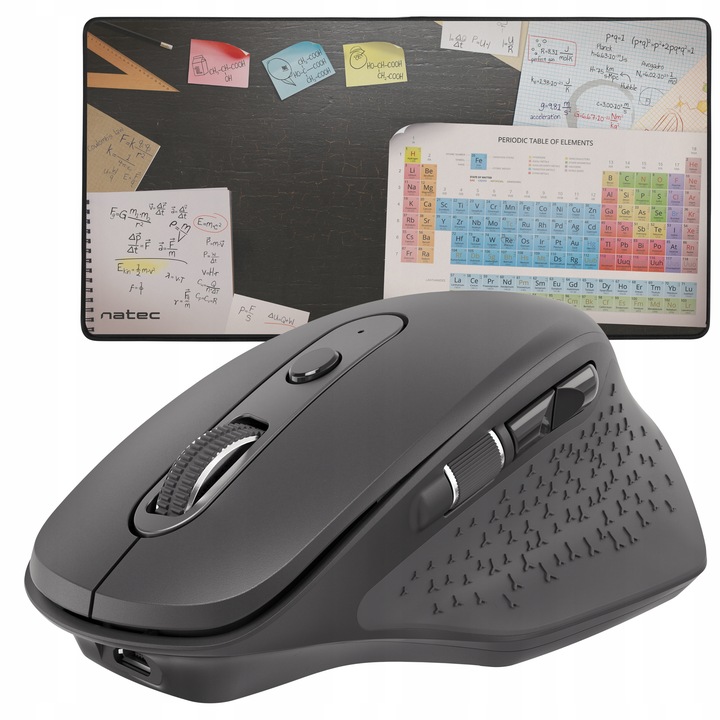 MYSZ BEZPRZEWODOWA Natec Falcon 3200DPI BLUETOOTH + podkładka 800x400 mm
