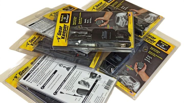 UCHWYT DO MIKROFONU WIESZAK Gear Keeper smycz USA