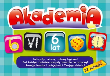 ZESTAW ćwiczeń dla sześciolatka + długopis