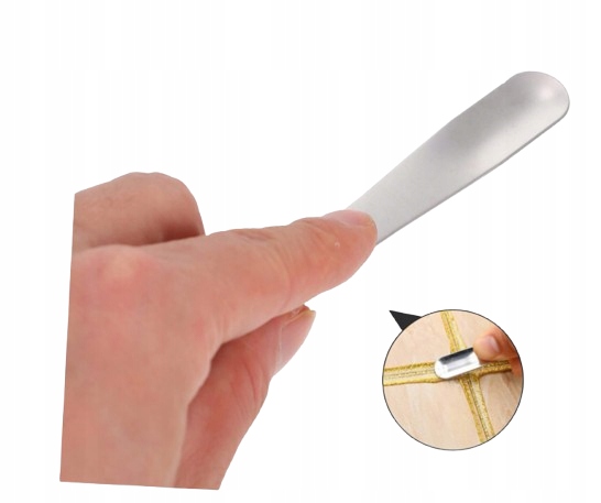 ZESTAW szpachelek do nakładania i profilowania fugi silikonu 5szt do