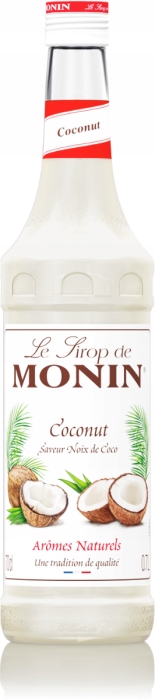 Monin Syrop barmański Kokos do koktajli, drinków i lemoniady Coconut 700 ml