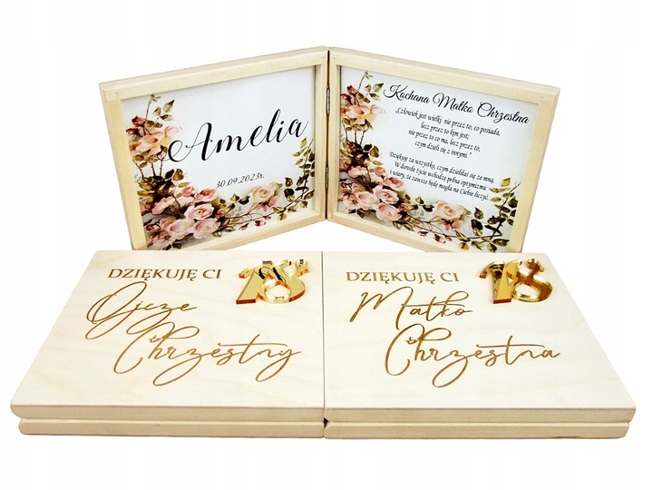Podziękowanie Dla Chrzestnych Dziadków Babci Dziadka 18 Urodziny
