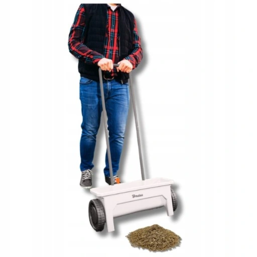 Siewnik Ogrodowy do Nawozów Trawy Uniwersalny Rozsiewacz Rozrzutnik 12L