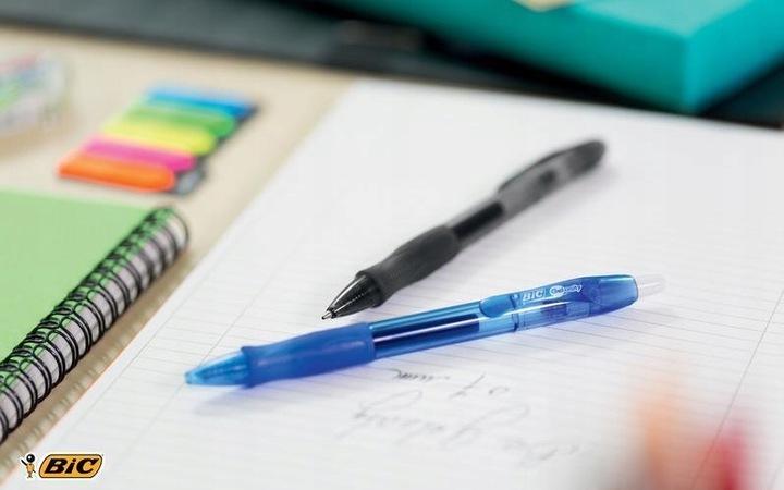 BIC GEL-OCITY ORIGINAL DŁUGOPIS AUTOMATYCZNY ŻELOWY CZARNY ZESTAW x12