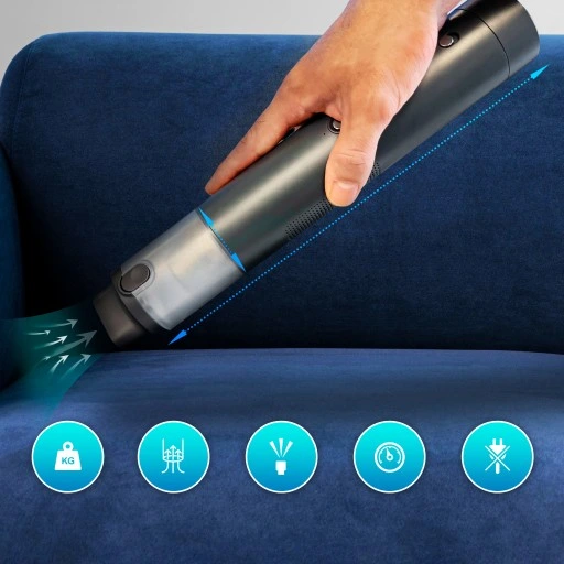 Kompresor samochodowy + Odkurzacz 2w1 Extralink