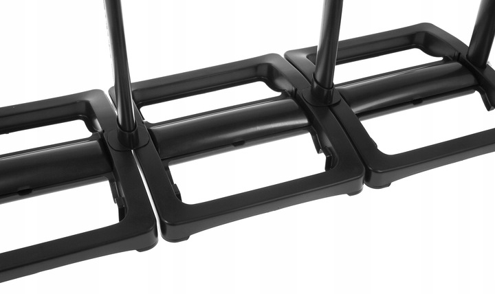 Stojak worki Segregacji Kosz Śmieci 3 Stanowiska