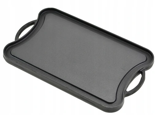 Płyta ŻELIWNA Grillowa na OGNISKO Grilla Patelnia Grill Dwustronna