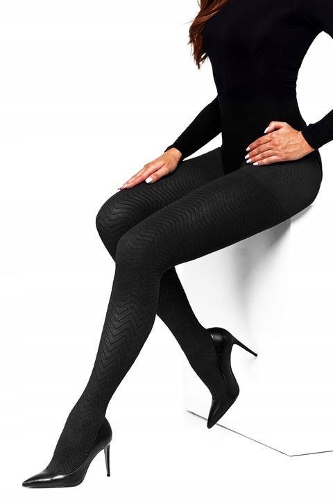 RAJSTOPY DAMSKIE GRUBE BAWEŁNIANE MORAJ 90 DEN