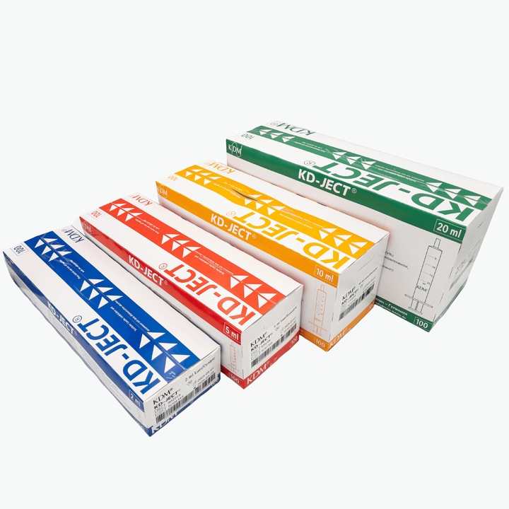 STRZYKAWKA STRZYKAWKI 10ML STERYLNE LUER DWUCZĘŚCIOWE KD-JECT KDM 100SZT