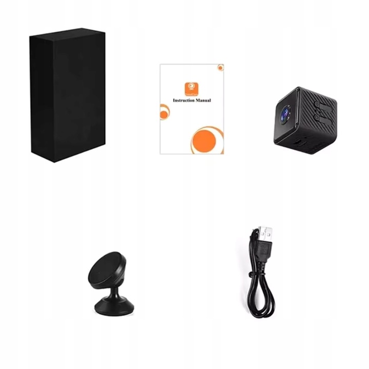 MINI KAMERA WIFI 1080P WYKRYWANIE RUCHU TRYB NOCNY PODGLĄD NA ŻYWO
