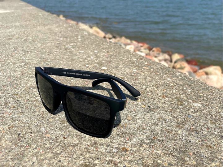 OKULARY PRZECIWSŁONECZNE POLARYZACYJNE UV400 DLA KIEROWCÓW ZESTAW LECERTO