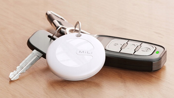 Lokalizator GPS MiTag MiLi ANDROID + Etui Brelok do plecaka kluczy dla