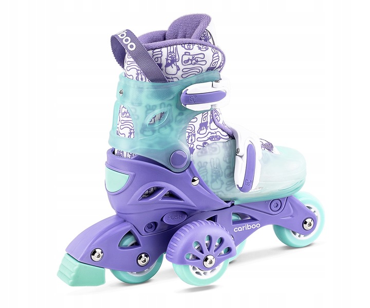 Rolki dla dzieci CARIBOO STEP 1 regulowane - 30-33