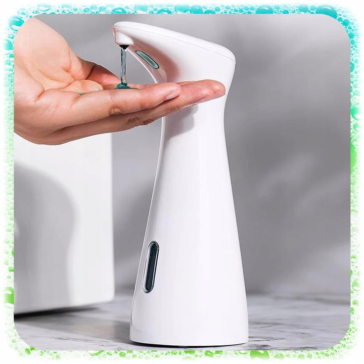 DOZOWNIK DO MYDŁA PŁYNU Czujnik AUTOMATYCZNY Bezdotykowy DYSPENSER 200 ml