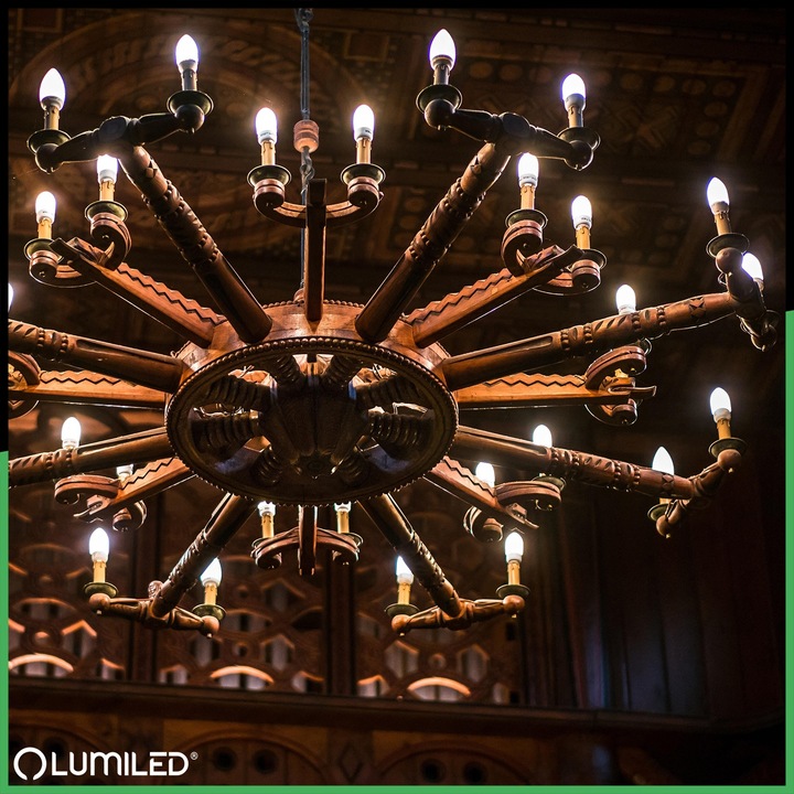 6x Żarówka LED E14 Świeczka 10W = 100W 4000K Neutralna LUMILED NIE