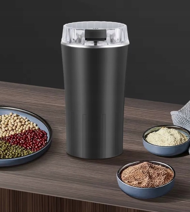 MŁYNEK DO KAWY MOCNY ELEKTRYCZNY DO MIELENIA PRZYPAWY ORZECHY ZIARNA