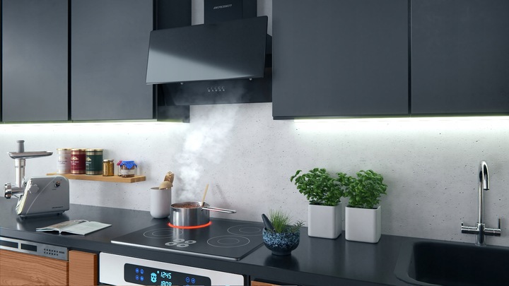 OKAP KUCHENNY 60cm KOMINOWY BT-211 BERDSEN