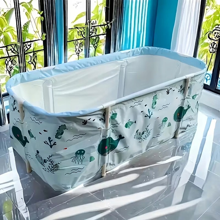 Wanna składana przenośna dla rodziny dorosłych głęboka SPA PCV duża DO