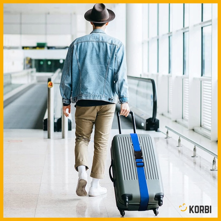 3x PAS ZABEZPIECZAJĄCY PODWÓJNY WALIZKI TORBY BAGAŻU PODRÓŻNY ZESTAW MIX2