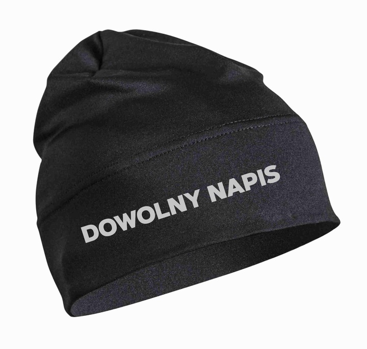 Czapka termoaktywna- DOWOLNY NAPIS