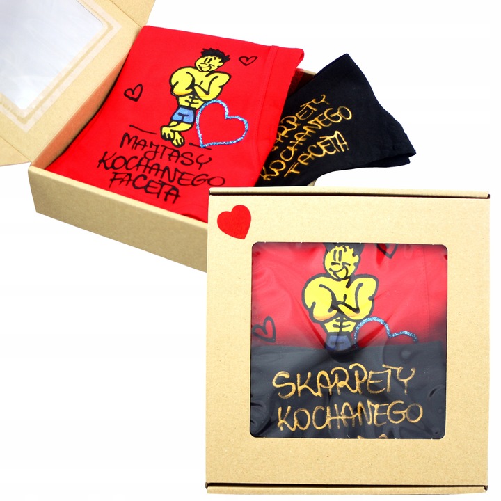 PREZENT NA WALENTYNKI SKARPETY