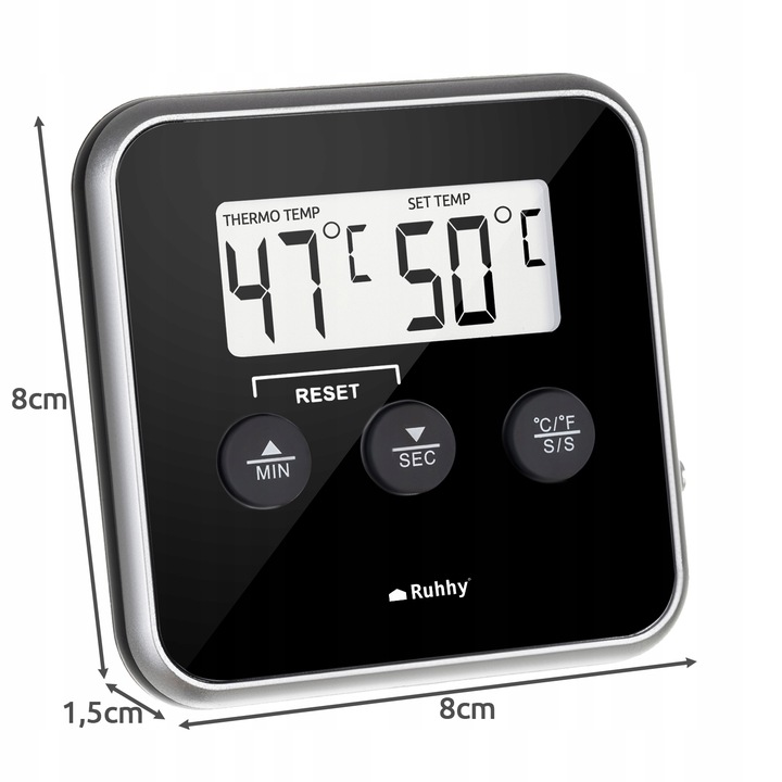 Termometr do Piekarnika Lodówki Kuchni Sonda Timer