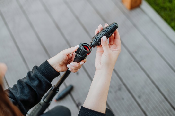 MYJKA CIŚNIENIOWA LEHMANN ZE ZWIJACZEM MOC 290 Bar BOGATY ZESTAW